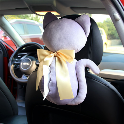 Plüss adagoló macska formájú szalvétához