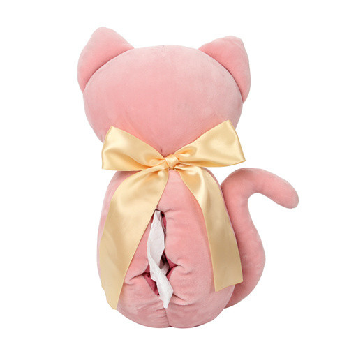 Plüss adagoló macska formájú szalvétához