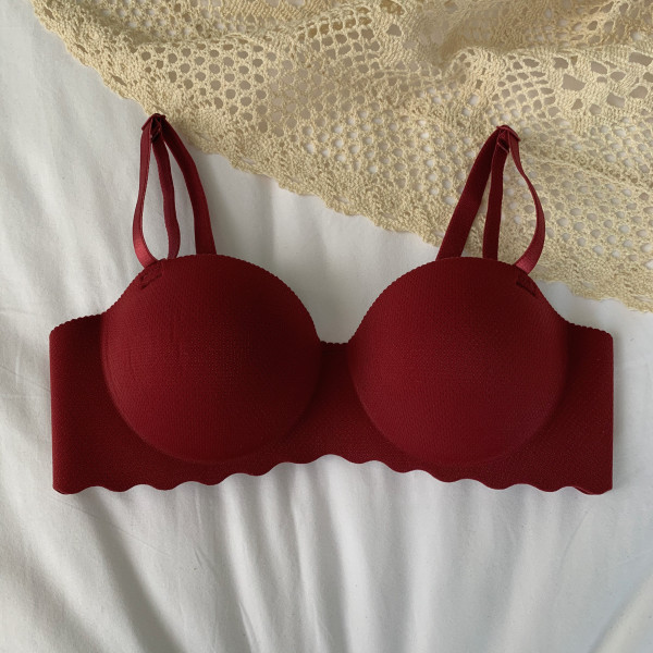Női sima modell varrat nélküli melltartó típusú bridgette
