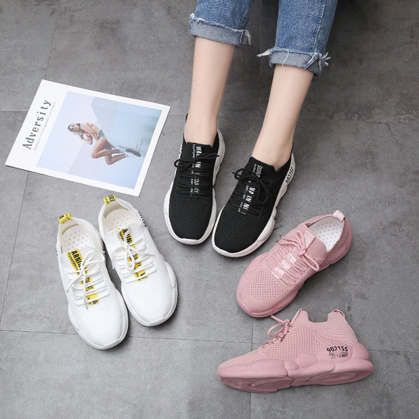 Alkalmi női tavaszi tornacipő durva talppal