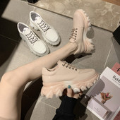 Modern női tavaszi tornacipő durva talppal