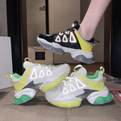 ÚJ Alkalmi női tavaszi tornacipő durva talppal