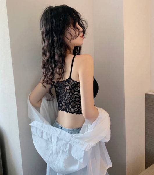 Új modell csipke melltartó vékony pántokkal