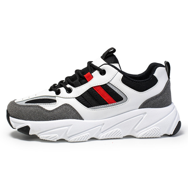 Alkalmi férfi tavaszi-őszi tornacipő fűzős, lapos talppal