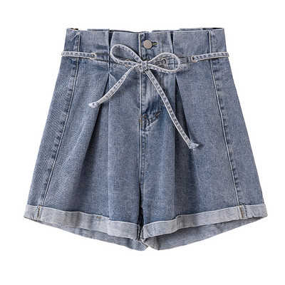 Σορτς  denim με μεγάλη μέση και μέγεθος μέχρι 4XL