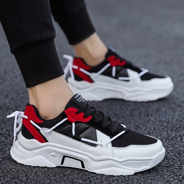 Új modell férfi tornacipő, lapos talppal, öko velúrból