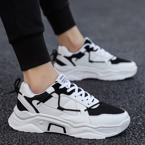 Új modell férfi tornacipő, lapos talppal, öko velúrból