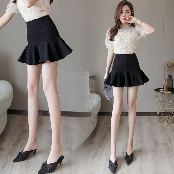 Tavaszi női szoknya szabású modell, magas derékkal