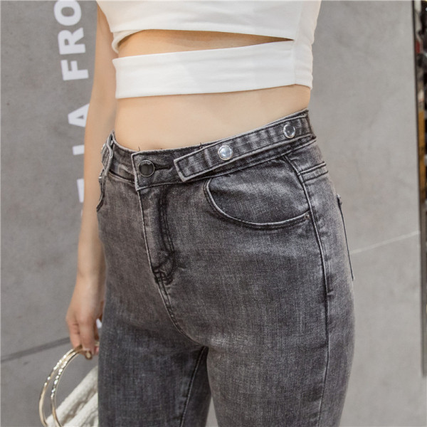 Alkalmi női farmer Karcsú, zsebes modell