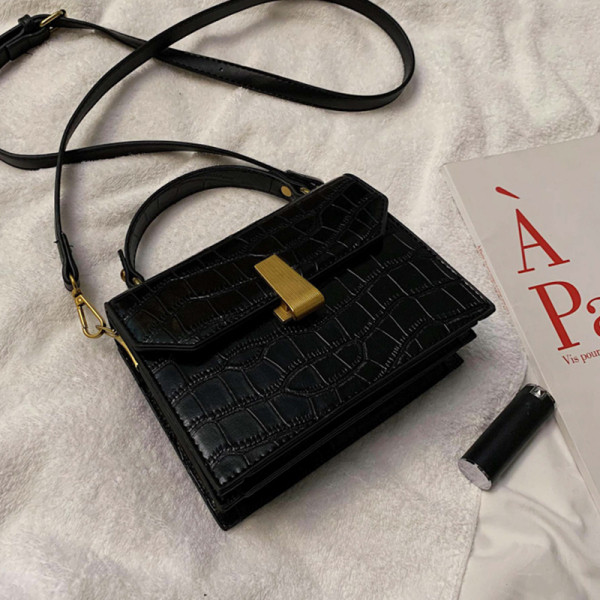 Modern női bőrtáska hosszú és rövid fülekkel