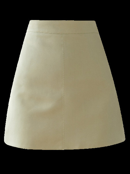 Alkalmi női szoknya sima modell magas derékkal