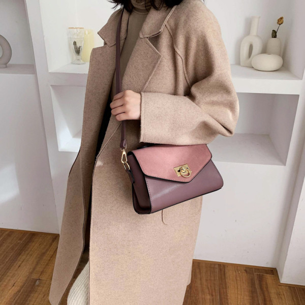 Alkalmi női táska két füllel, kő díszítéssel