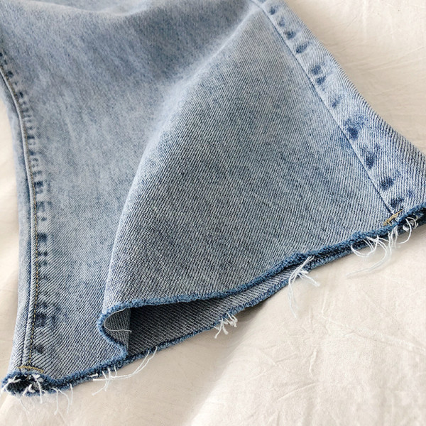 Retro női farmer magas derékkal - széles modell