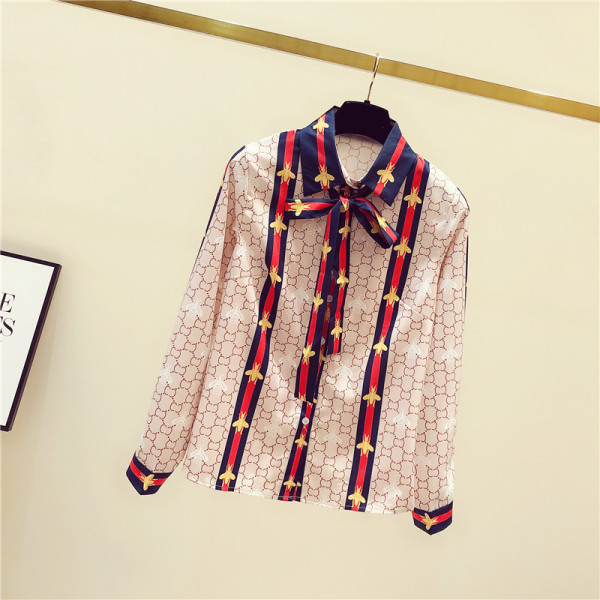 UUS Praegune naiste šifoonist särk, mille krael on pael