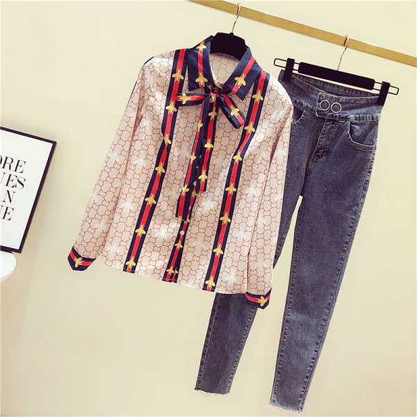 UUS Praegune naiste šifoonist särk, mille krael on pael