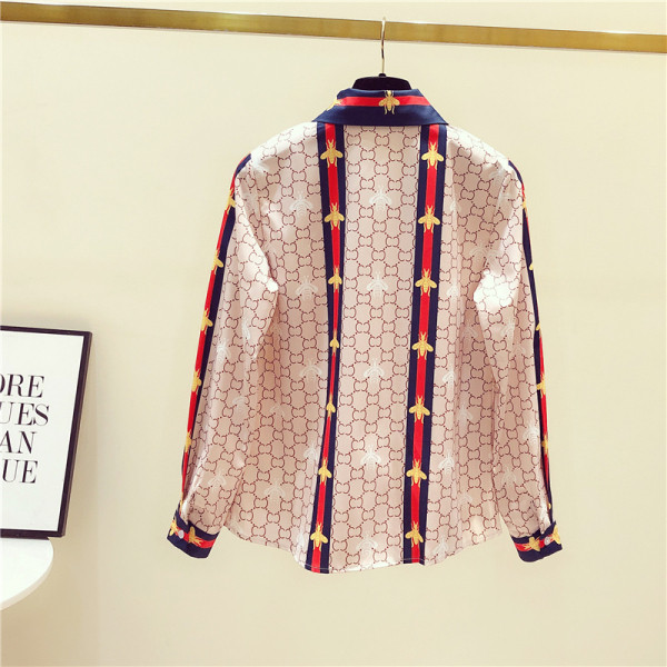 UUS Praegune naiste šifoonist särk, mille krael on pael