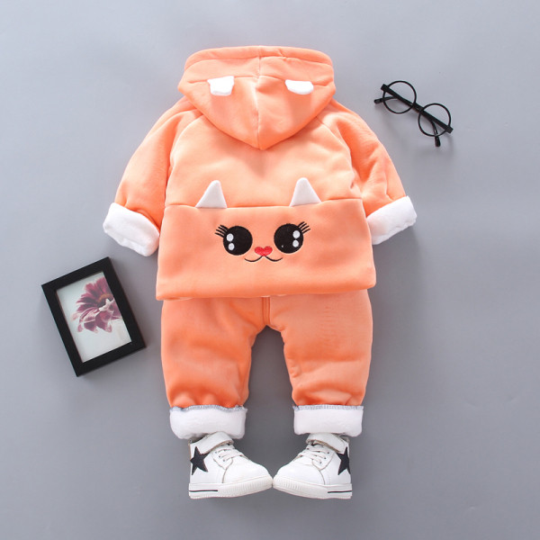 Gyerek puha kétrészes szett lányoknak 3D elemmel