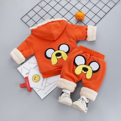 Két részből álló, puha béléssel ellátott gyerekkészlet lányoknak