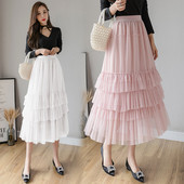 Női hosszú szoknya szabású modell, magas derékkal