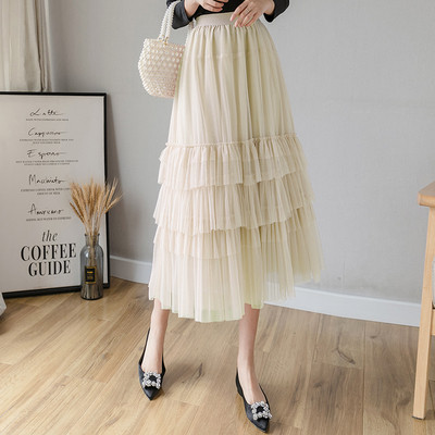 Női hosszú szoknya szabású modell, magas derékkal