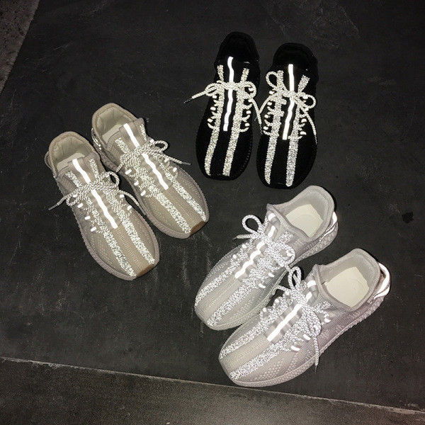 Fűzős női tavaszi-nyári textil tornacipő