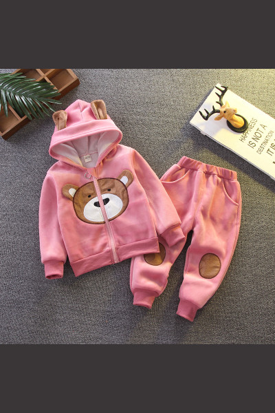 Gyerekkészlet lányoknak és fiúknak mackóval