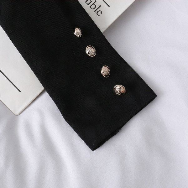 Naiste vabaaja õhukese kudumi komplekt, sealhulgas kampsun ja laiad püksid