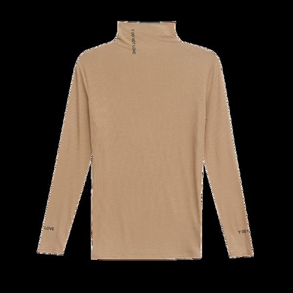 Női őszi alkalmi blúz magas gallérral