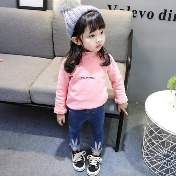 Modern gyerekfarmer 3D elemekkel lányoknak