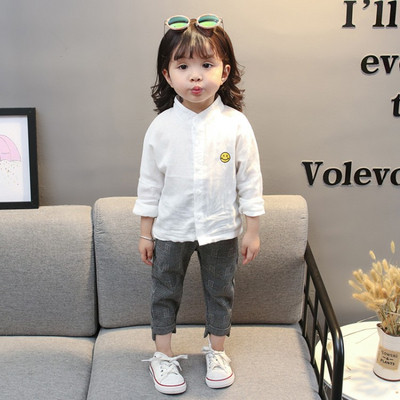 Dječje karirane hlače s džepovima za djevojčice