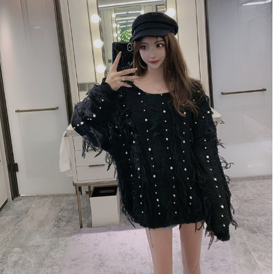 Plata sieviešu blūze ar izšuvumiem un pērlēm