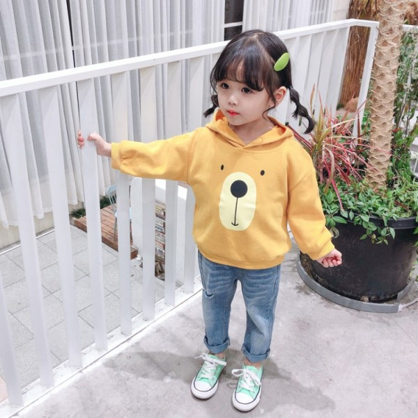 Laisva vaikiška palaidinė su aplikacijomis mergaitėms