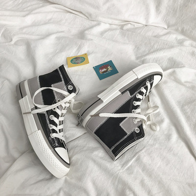 Jauns sieviešu kedu modelis ar šņorēm un plakanu zoli