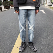 Alkalmi férfi farmer új modellje 3XL méretig