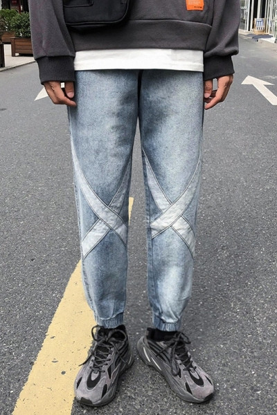 Alkalmi férfi farmer új modellje 3XL méretig