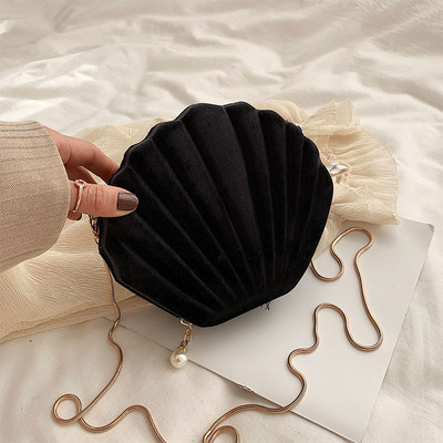 ΝΕΟ μοντέλο μακρύ βελούδινι γυναικεία τσάντα