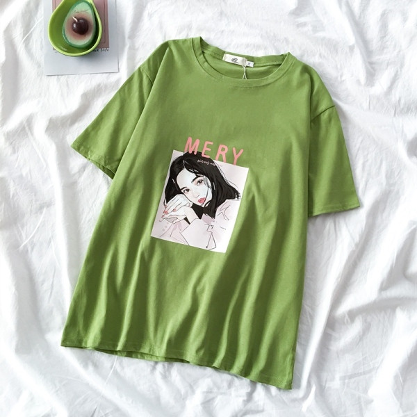 Γυναικεία μπλούζα φαρδύ μοντέλο με εφαρμογή