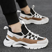 Ziemas vīriešu kedas ar raupju zoli un šņorēm