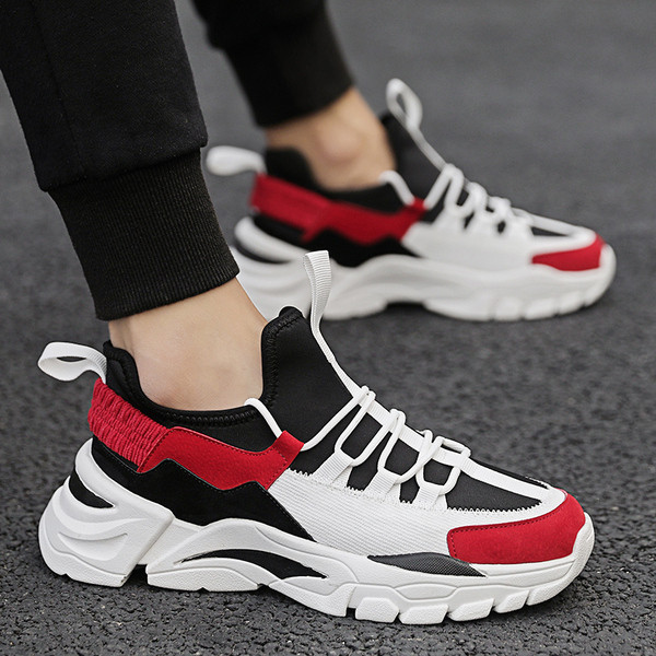 Ziemas vīriešu kedas ar raupju zoli un šņorēm