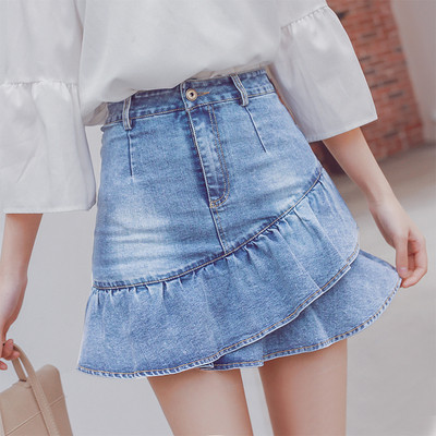 Casual γυναικεία φούστα με ψηλή μέση