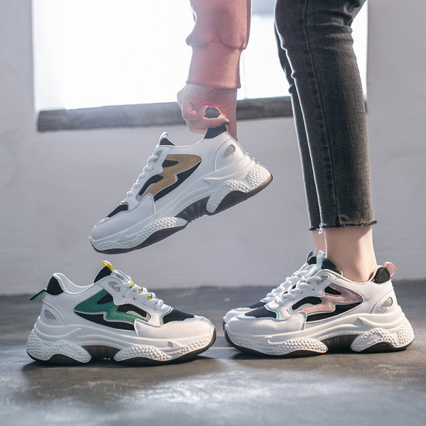 Spring-Fall γυναικεία αθλητικά παπούτσια με ίσια πέλματα