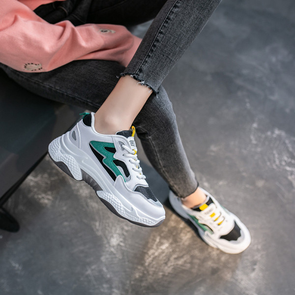 Spring-Fall γυναικεία αθλητικά παπούτσια με ίσια πέλματα