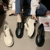 Ikdienas sieviešu apavi no mākslīgās ādas bez šņorēm