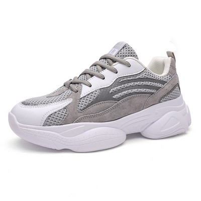 Ανδρικά καθημερινά αθλητικά παπούτσια με ψηλή πλατφόρμα και κορδόνια