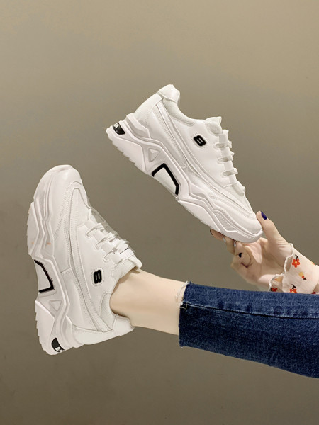 Αθλητικά πάνινα γυναικεία παπούτσια ανοιξιάτικα με  πολύχρωμοι δεσμοί