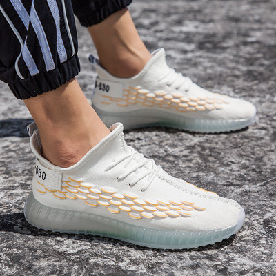 Αθλητικά πάνινα ανδρικά ανοιξιάτικα παπούτσια  με ίσες σόλα και κορδόνια