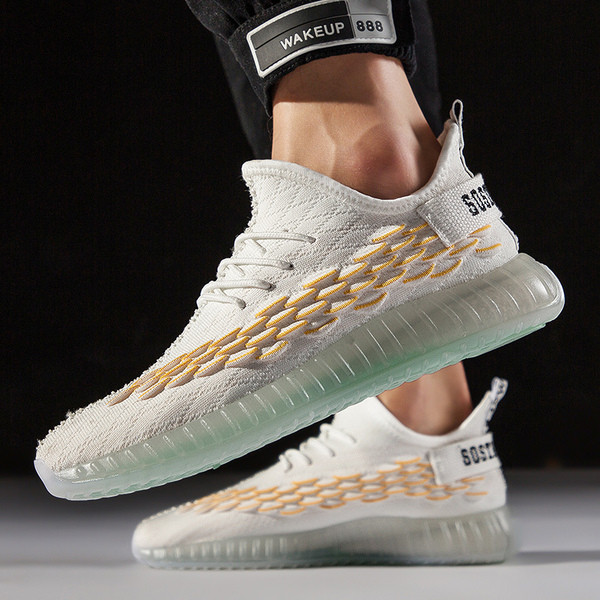 Αθλητικά πάνινα ανδρικά ανοιξιάτικα παπούτσια  με ίσες σόλα και κορδόνια