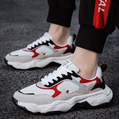 Νέο μοντέλο ανδρικά πάνινα παπούτσια με σκληρή σόλα και κορδόνια