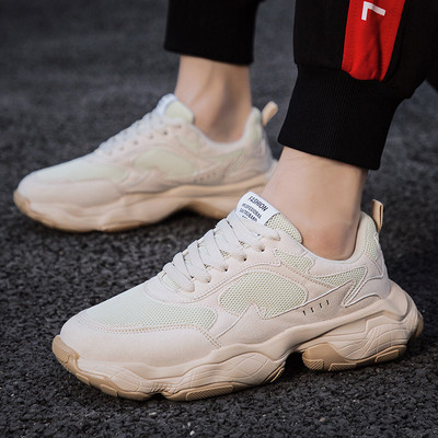 Νέο μοντέλο ανδρικά πάνινα παπούτσια με σκληρή σόλα και κορδόνια