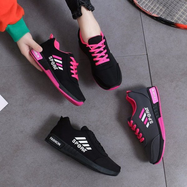 Γυναικεία αθλητικά  παπούτσια με κορδόνια